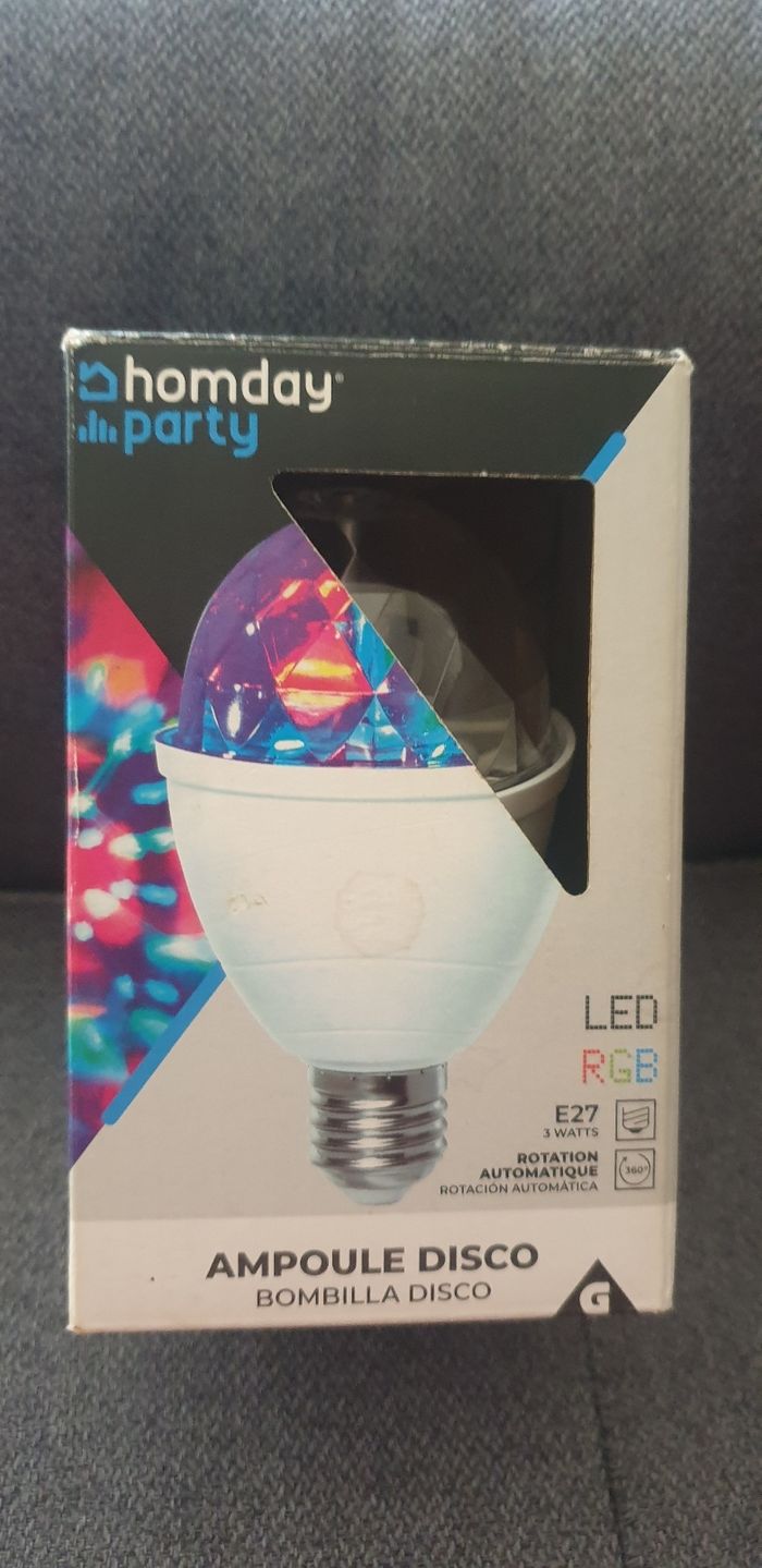 Ampoule disco - photo numéro 2