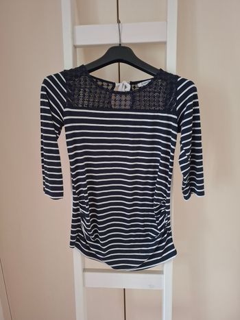 T shirt de maternité manche 3/4