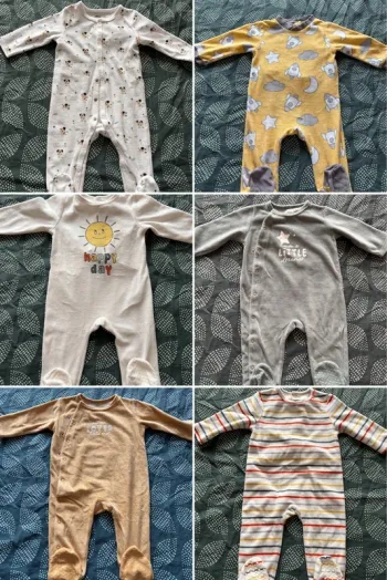 Lot pyjamas chaud 12 mois