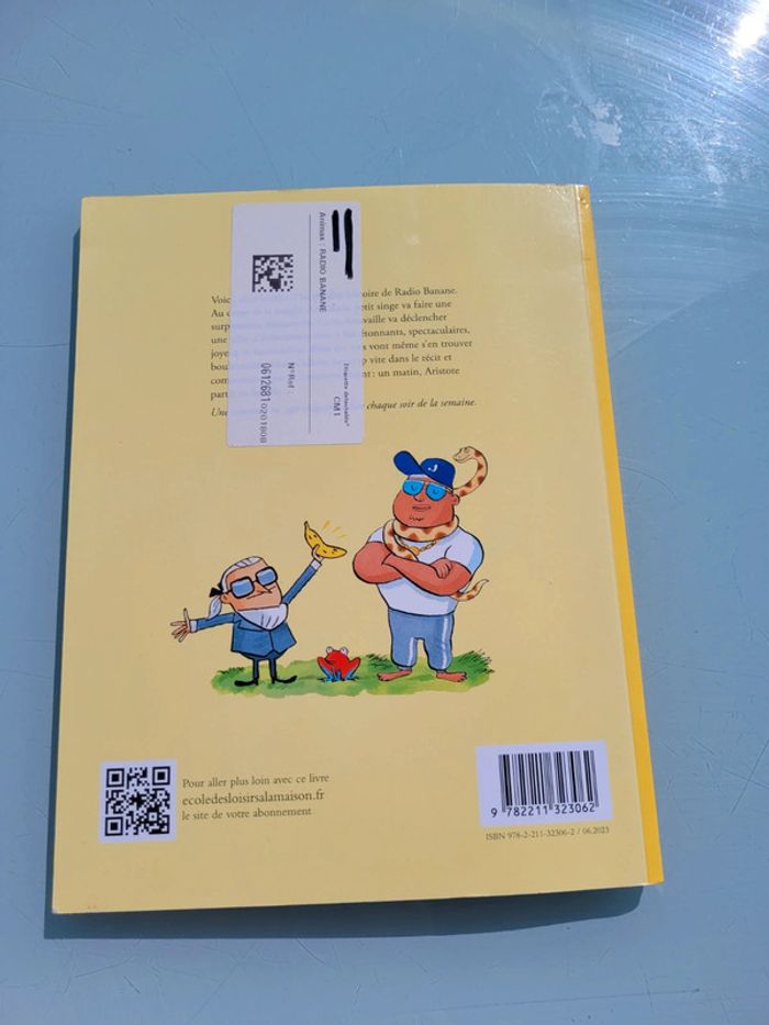 Livre , couverture souple, l'école des loisirs 🐒 Radio Banane 🍌 6-9 ans (48) - photo numéro 10