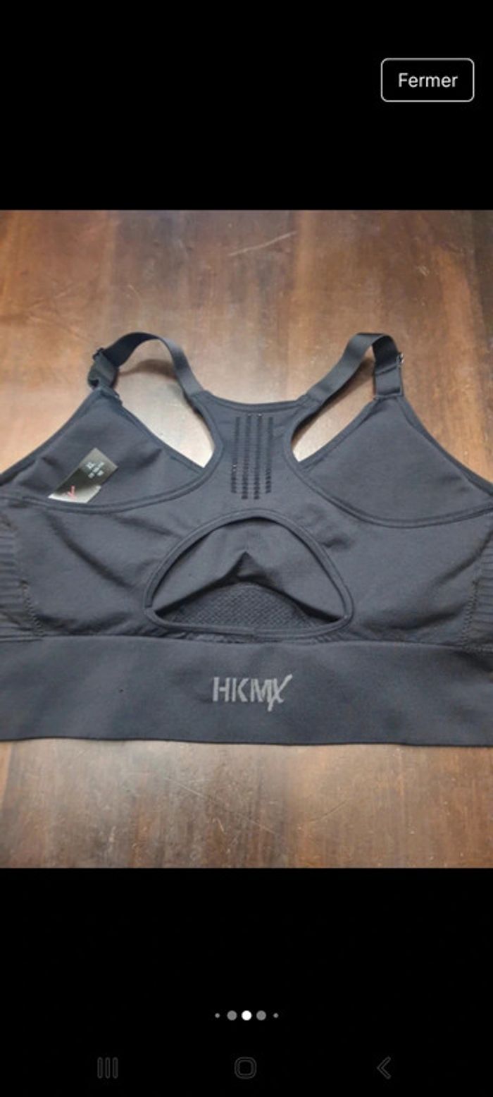 Brassière de sport noir HKMX Hunkemöller XL - photo numéro 12