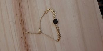 Bracelet noir et doré