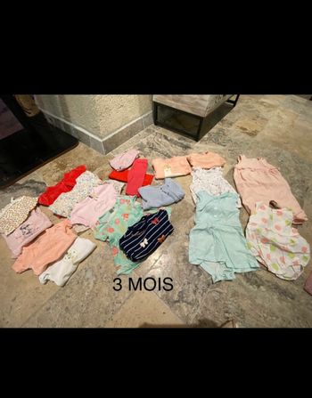 Lot vêtements 3 mois