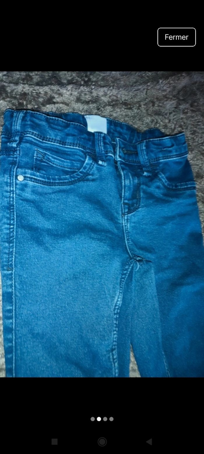 Très beau jeans fille e7 - photo numéro 2