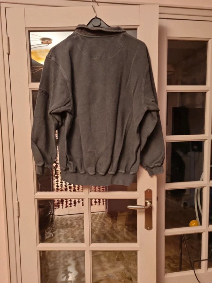 sweat homme gris L vintage - photo numéro 2