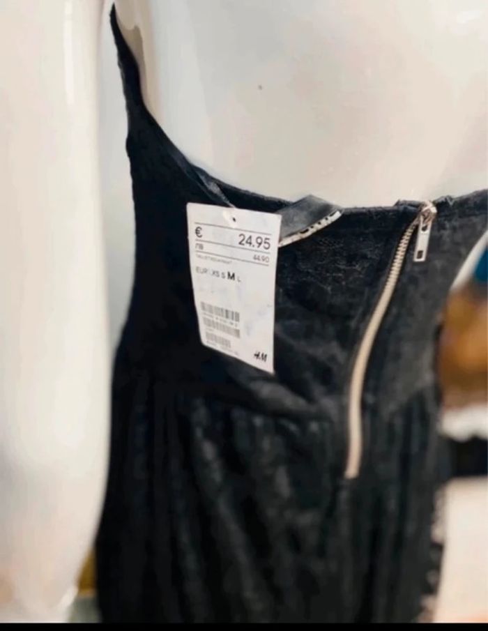 Robe longue le dentelle neuve H&M taille M - photo numéro 10