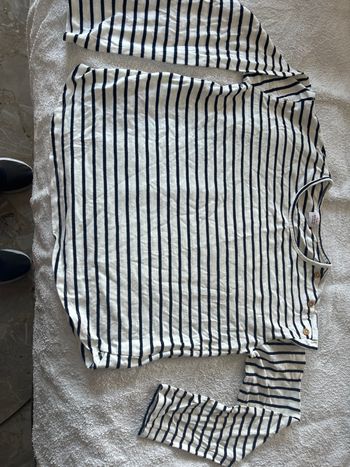 TEE shirt manches longue rayé