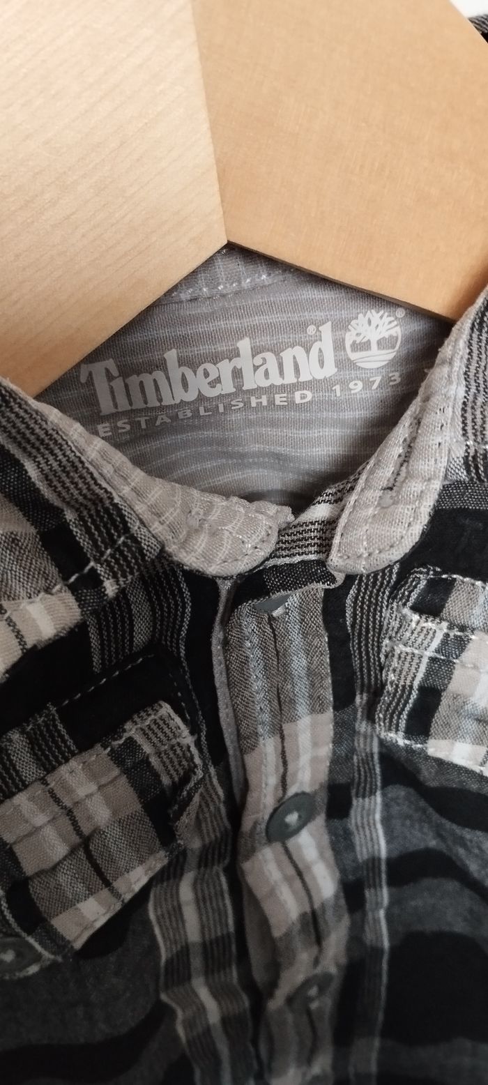 Chemise ML garçon 6 mois Timberland - photo numéro 4