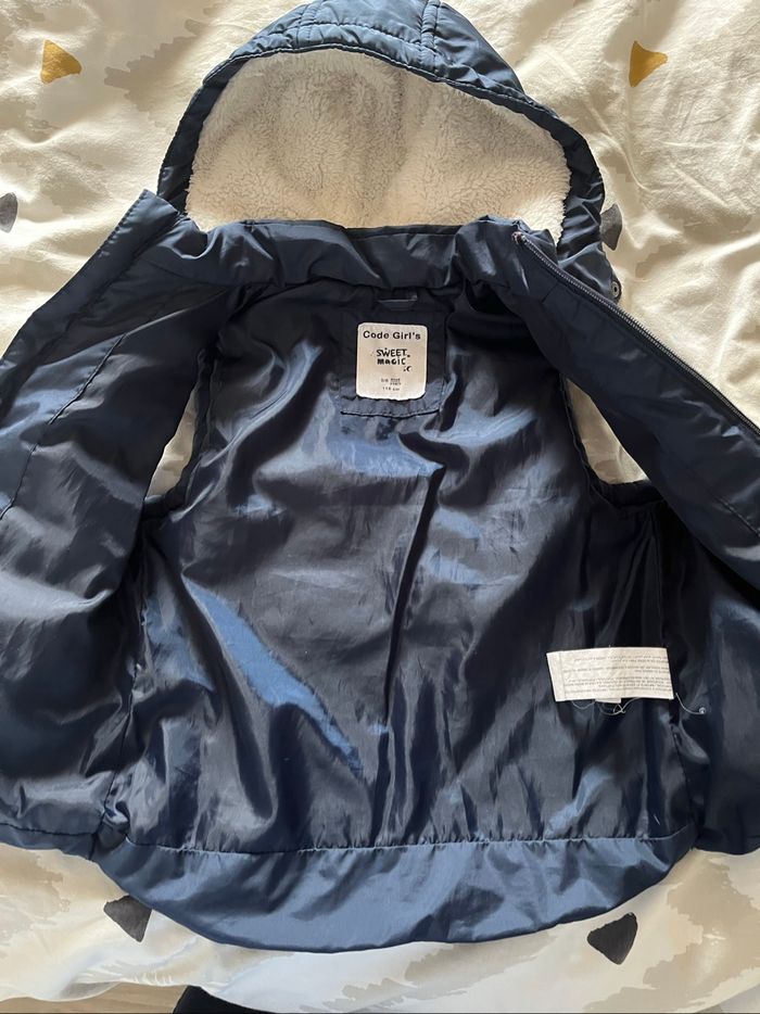 Veste sans manches matelassé code girls, taille 5-6a - photo numéro 2