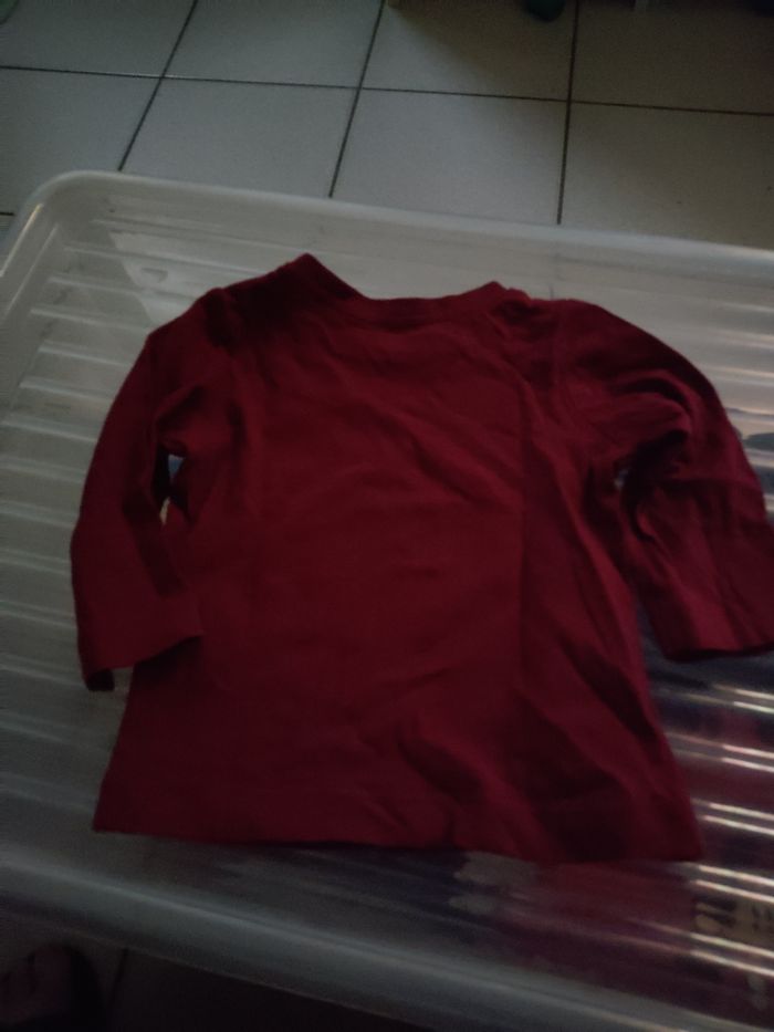 T-shirt manche longue 6 mois - photo numéro 3