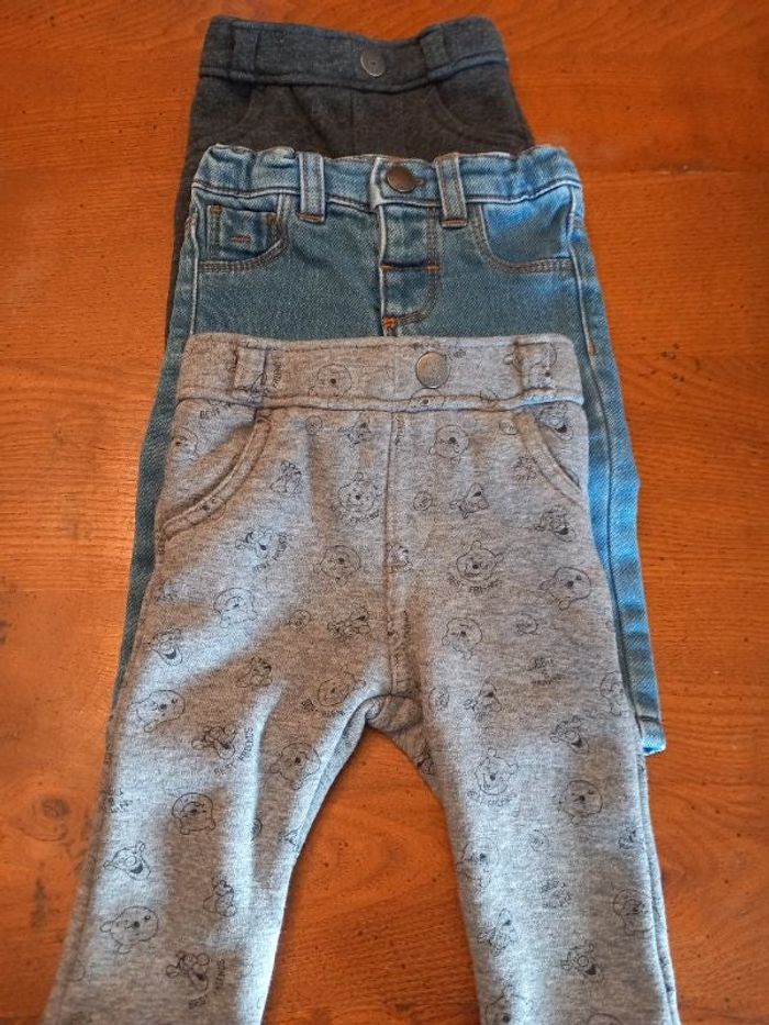 Lot 3 pantalons mixte