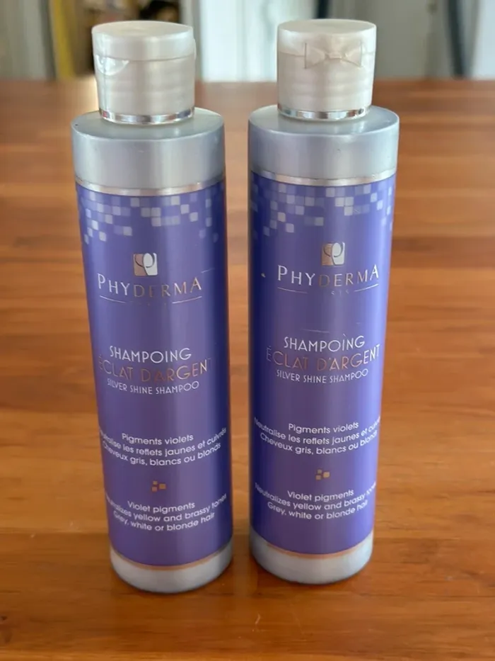 Lot de 2 Shampoing éclat d’argent phyderma