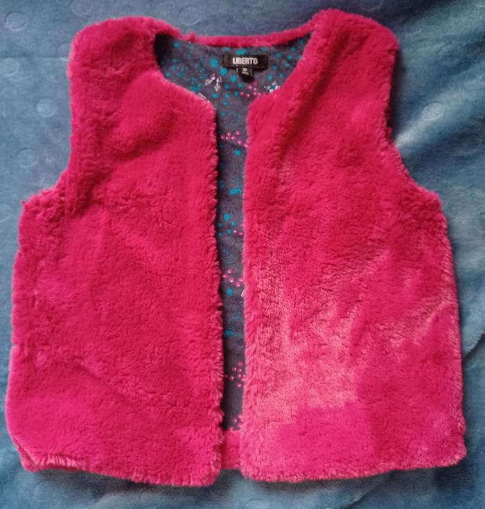 Gilet bordeaux sans manche