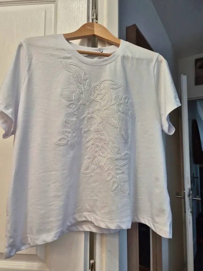 Tee-shirt manches courtes La Fée Maraboutée XL - photo numéro 2