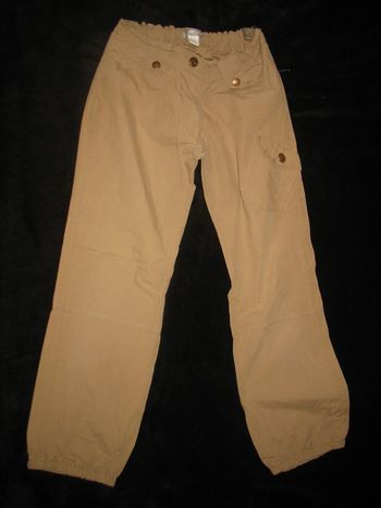 PANTALON DROIT BEIGE FILLE "ORCHESTRA" - 10 ANS - n°02