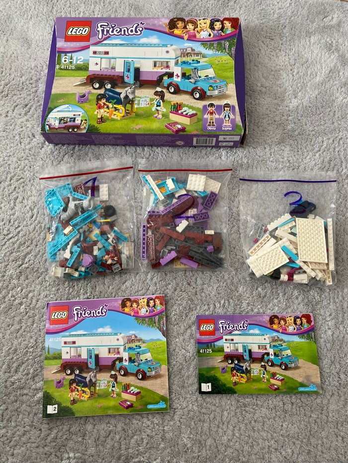 Lego Friends 41125 La remorque à chevaux du vétérinaire - photo numéro 4