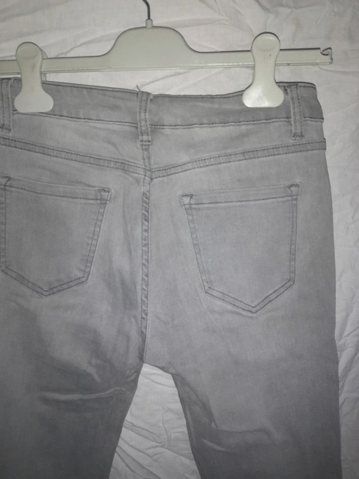 Jeans skinny gris - photo numéro 6