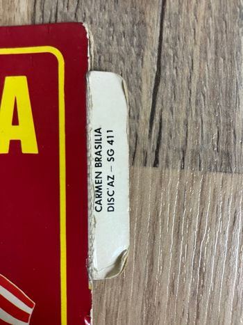 Vinyle 45 tours-Anarchic System-Carmen Brasilia