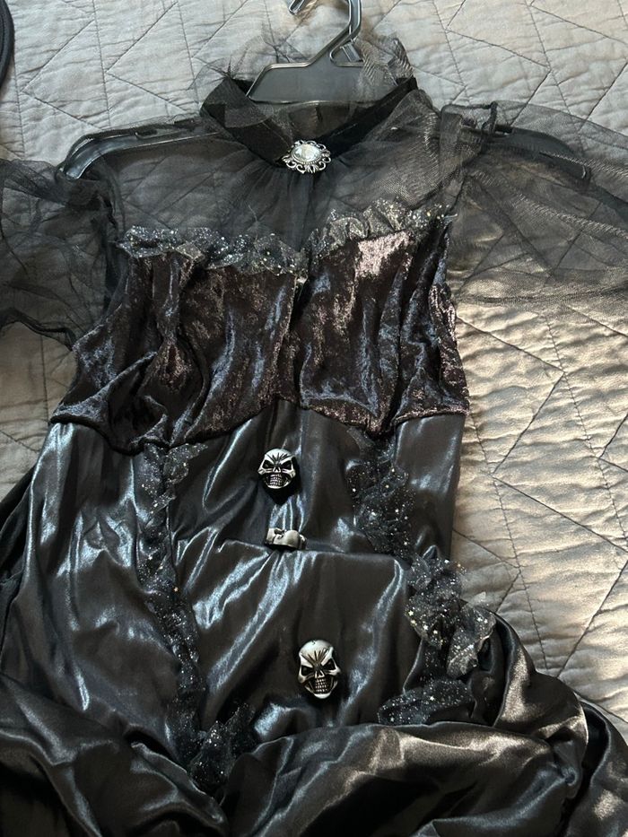 Déguisement d’Halloween sorcière adulte - photo numéro 2