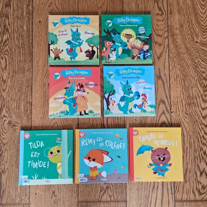 Lot 7 livres bout'chou