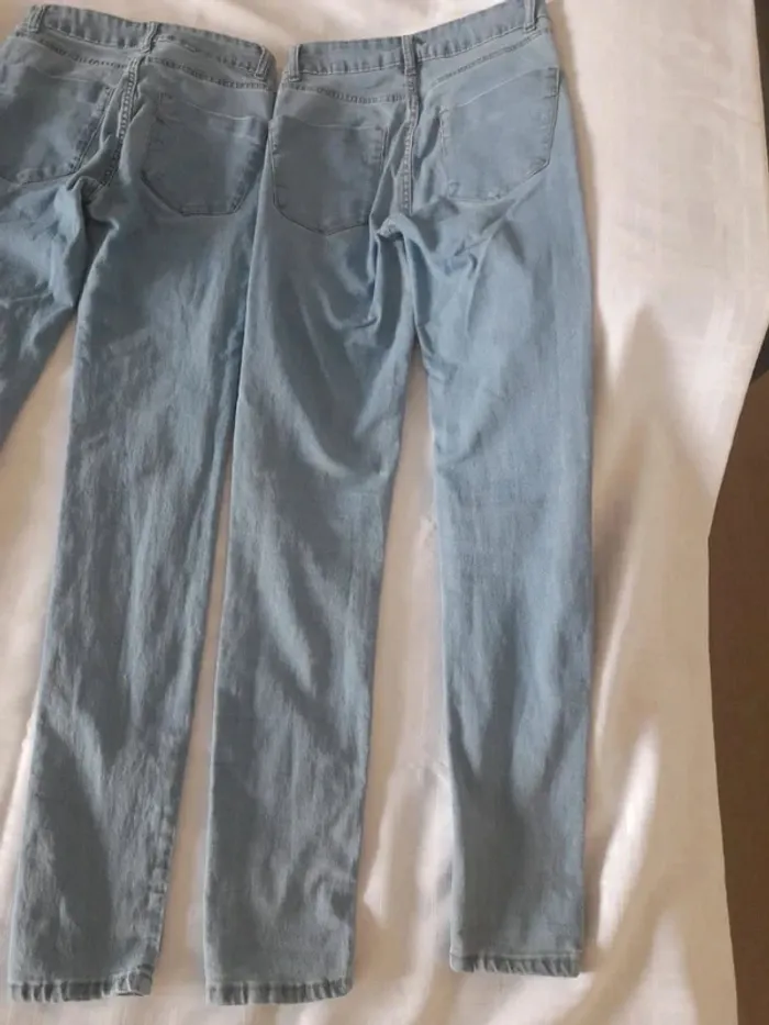 Lot 3 jeans skinny kiabi tbe taille 32 - photo numéro 11