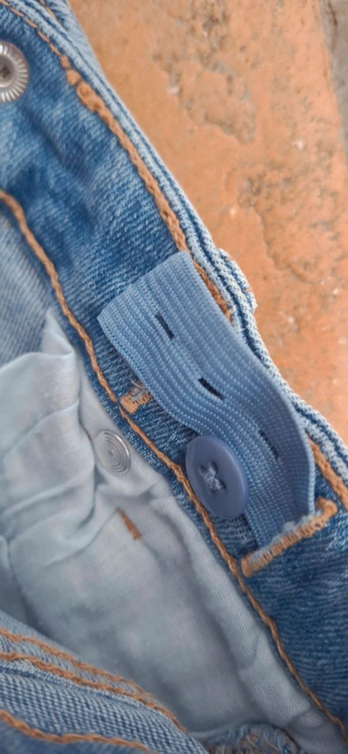 Jupe en denim Mango kids - Neuve - parfaite en tenue de rentrée - photo numéro 4