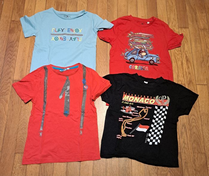 Lot de 10 tee-shirts été garcon 8 ans - photo numéro 4