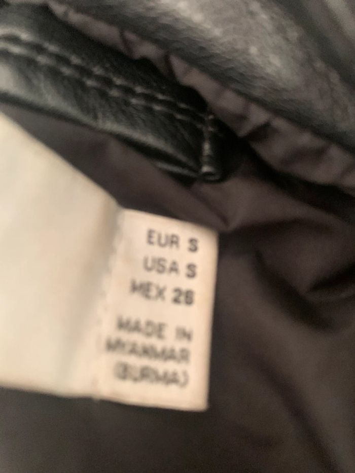 Blouson Berska taille S similicuir 100%polysester - photo numéro 12