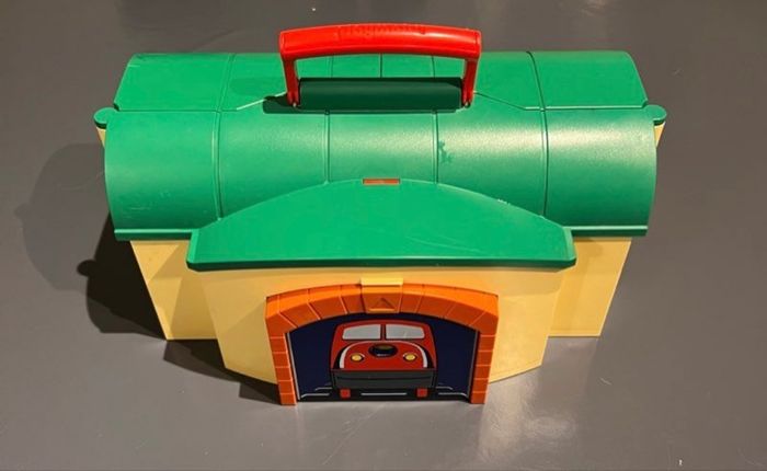 Gare et circuit train playmobil - photo numéro 5
