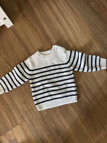 Pull à rayures 18 mois