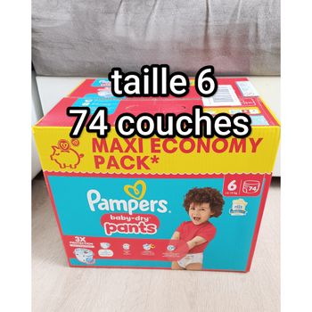Couches PAMPERS Pants taille 6 🔸 Baby Dry ❤️ 1 CARTON NEUF