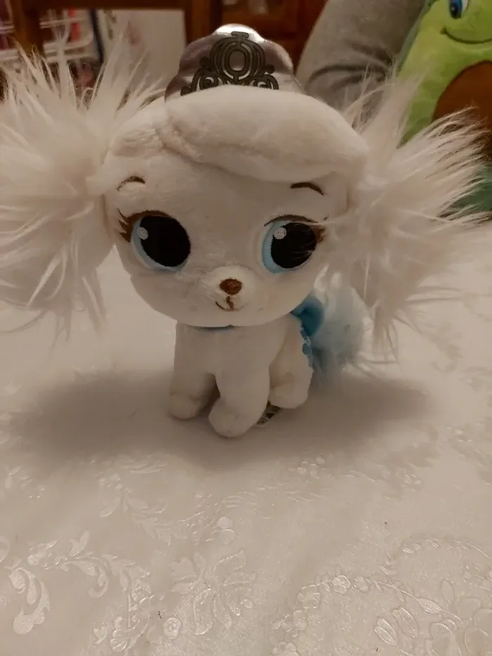 Peluche chien barbie