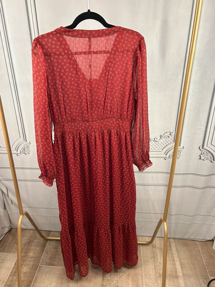 Robe longue Rouge Pepe Jeans L / 40 neuve - photo numéro 10