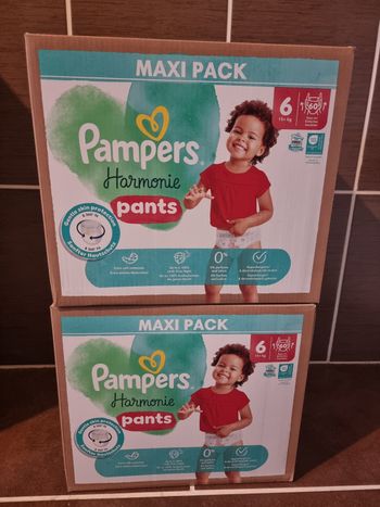 Pampers taille 6 pants  harmonie 