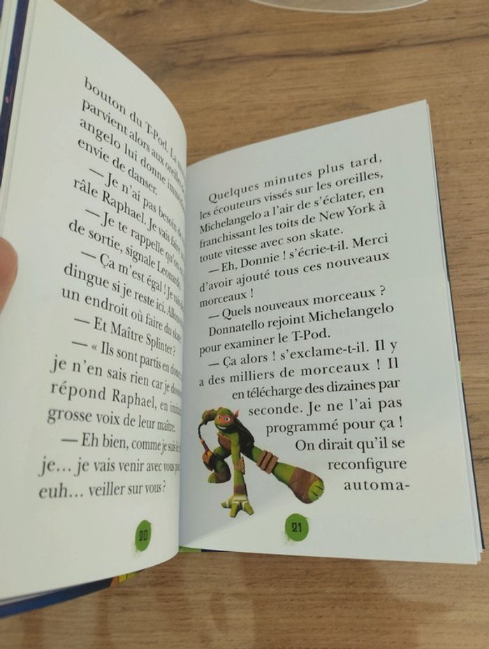 Livre Les tortues ninja - photo numéro 3