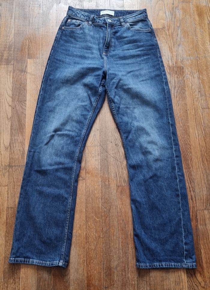 Jean femme coupe droite bleu primark taille 36 S