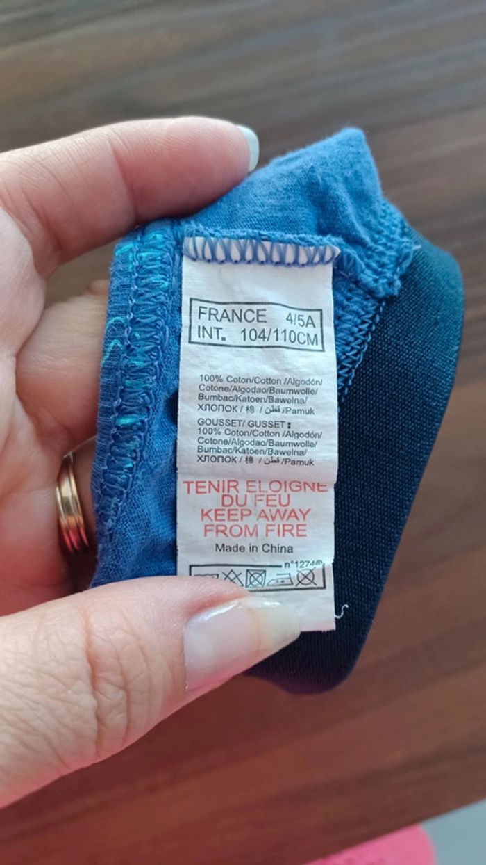 Lot 2 cullotes 4-5ans - photo numéro 2