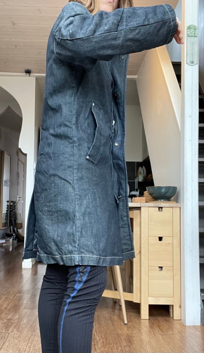 Trench G-Star jeans marine/gris S - photo numéro 2