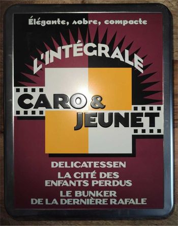 Boite métal vide Jeunet & Caro