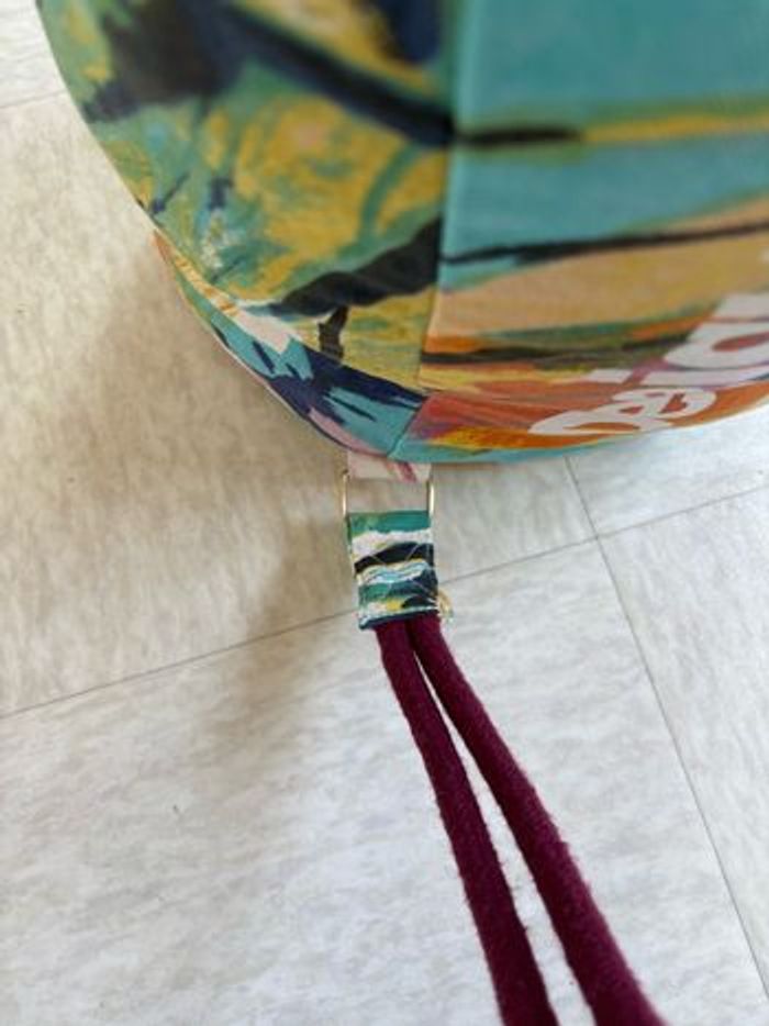 Sac de rangement baluchon multicolore Desigual - photo numéro 5