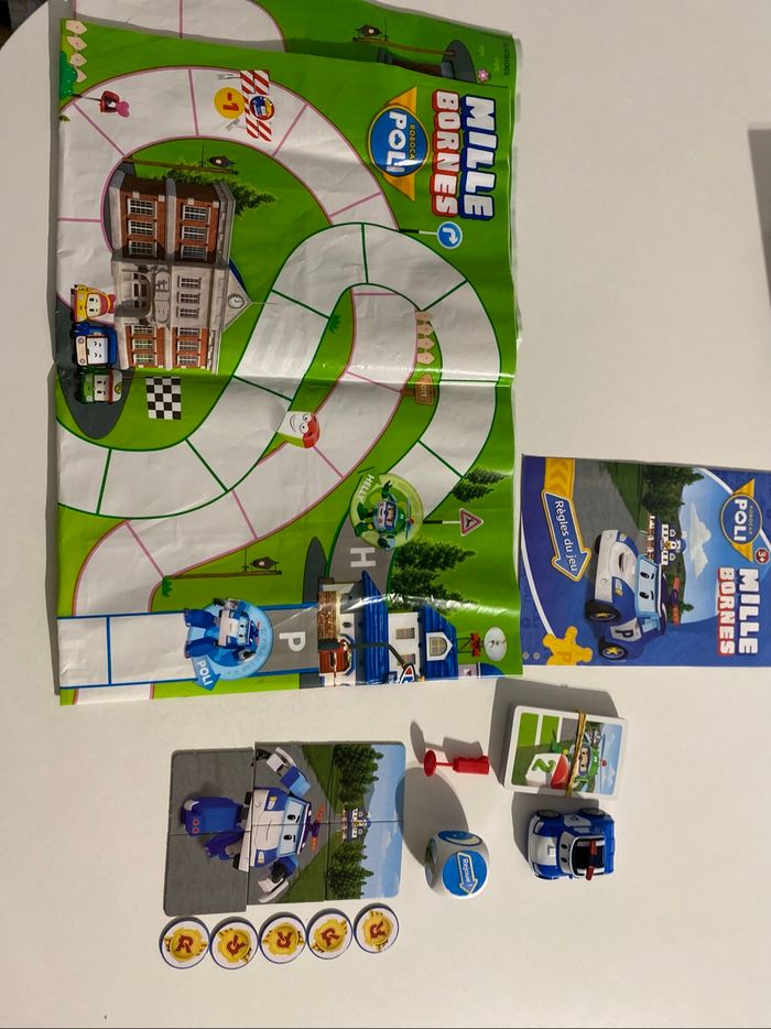 Mille Bornes Robocar Poli - photo numéro 3