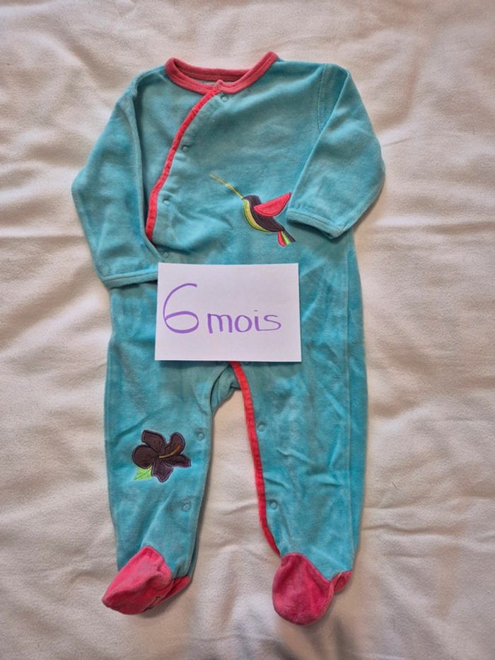 Pyjama "Les chatounets" 1 pièce 6mois