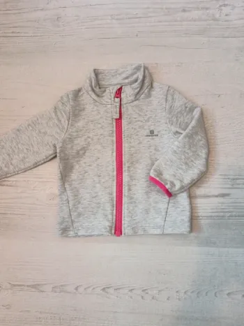 Veste jogging fille Domyos 18 mois