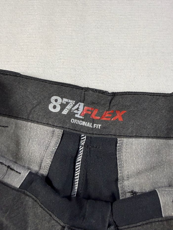 Pantalon Dickies 874 Flex noir original fit workwear taille M 32x34 Homme #00225 - photo numéro 8