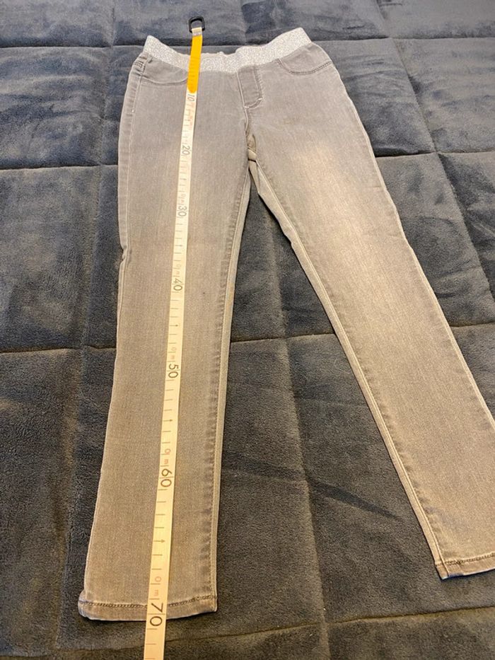 Jean Jegging Absorba gris 8ans - photo numéro 5