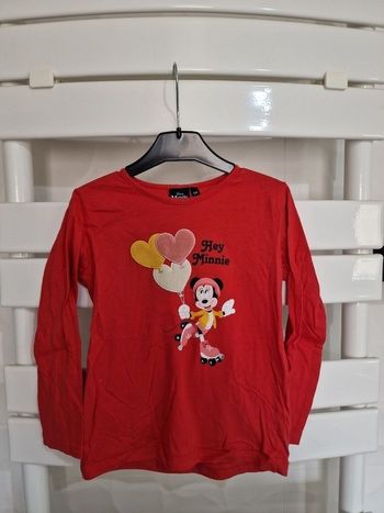 tee-shirt rouge Minnie Disney