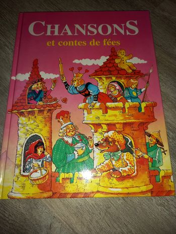 livre chanson et contes de fée