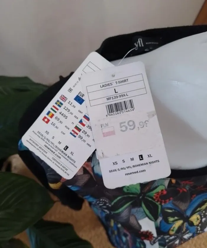 tunique devant fluide taille L YFJ Reserved viscose et polyester - photo numéro 8
