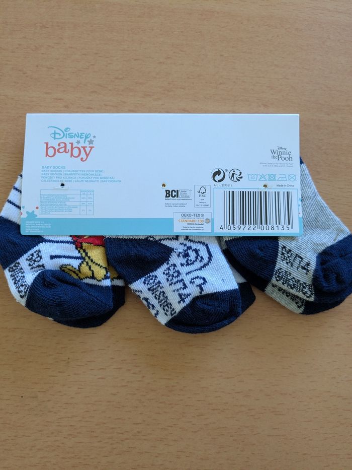 Chaussettes Disney baby neuves - photo numéro 2