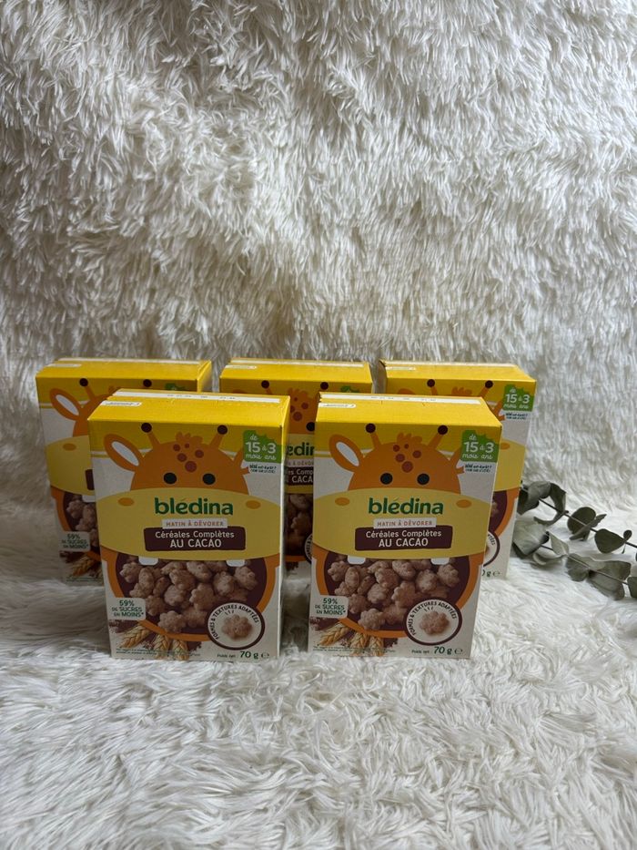 Lot de 6 boîtes de céréales Bledina - photo numéro 3